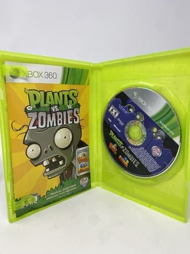Plants vs. Zombies (Microsoft Xbox 360, 2010) CIB W/ Manual + Zuma & Peggle — photo 6