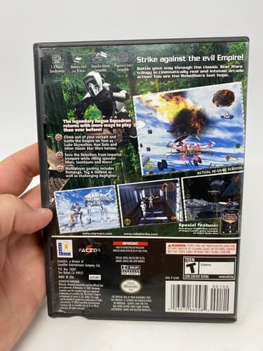 Star Wars Rebel Strike: Rogue Squadron III (GameCube) NTSC-U/C No Manual — photo 6