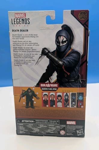 Marvel Legends Series Shang-Chi Death Dealer Hasbro Action Figure 2021 Brand New — photo 2
