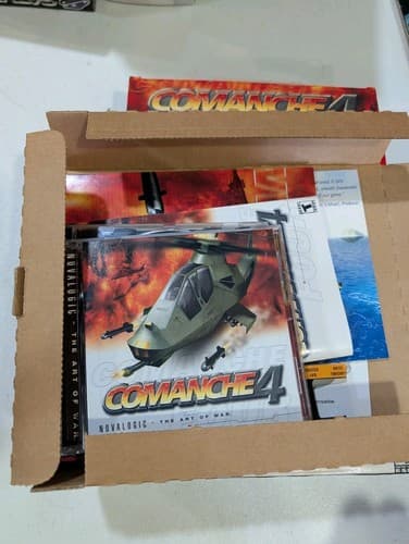 Vintage Comanche 4 Novalogic - The Art of War (PC, 2001) Computer Game — photo 7