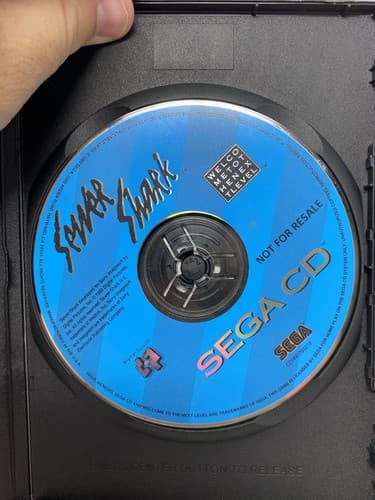 Sewer Shark (Sega CD, 1992) NFR Not for Resale Authentic Disc Only Tested — photo 8