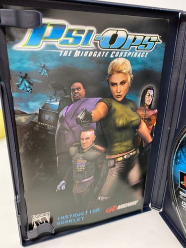 Psi-Ops: The Mindgate Conspiracy (Sony PlayStation 2, 2004) PS2 CIB Black Label — photo 8