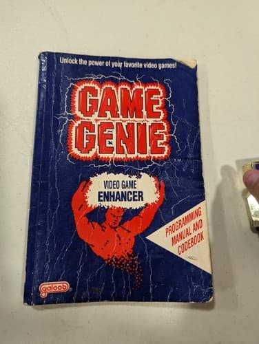 Nintendo NES Galoob Game Genie Video Game Enhancer with Code Book Manual — photo 4