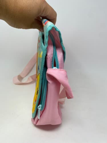 Pokemon Pokemon Pokemon Center Pikachu Eevee Shoulder Bag Pink Teal JP US Seller — photo 4