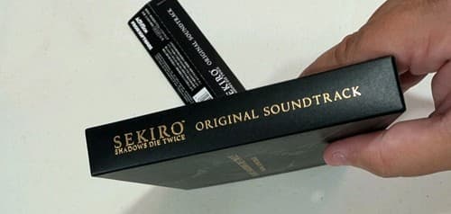 SEKIRO Shadows Die Twice Soundtrack CD Japan GAME MUSIC Limited OST W/Obi — photo 6