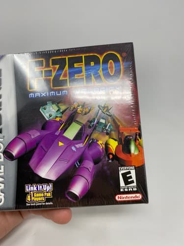 F-Zero: Maximum Velocity GBA Nintendo Game Boy Advance 2001 New - Factory Sealed — photo 4