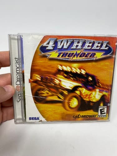 4 Wheel Thunder (Sega Dreamcast, 2000) CIB Complete Authentic Tested