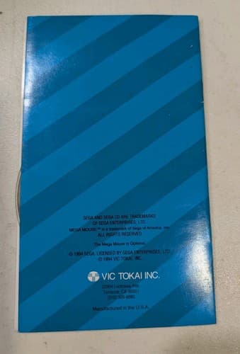 Mansion Of The Hidden Souls Sega CD Disc And Manual, Tested — photo 2