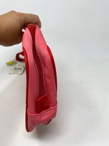 Vintage Pokemon Pocket Monsters Red Zip Case Pouch Red Orange Retro Japan — photo 5