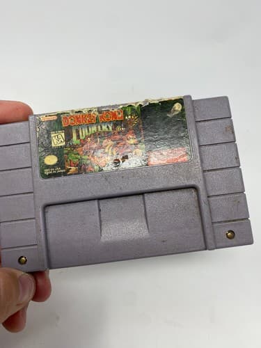 Donkey Kong Country (Super Nintendo SNES) Cart Only - Tested - Fast Shipping — photo 4