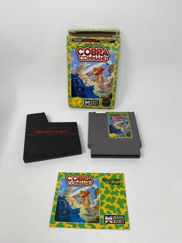 Cobra Command - (Nintendo NES Game) Complete CIB - Authentic - Tested — photo 7