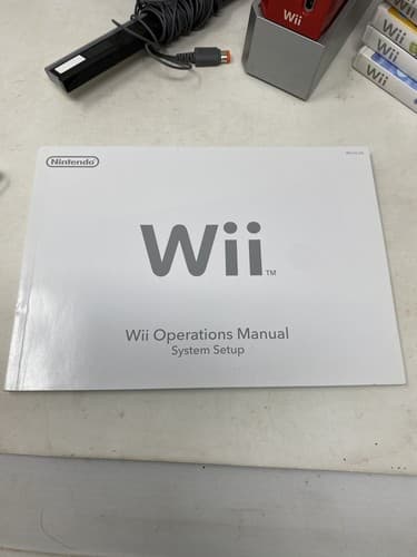 Nintendo Wii 25th Anniversary Limited Edition Red Console Bundle w/ Games Etc — photo 7