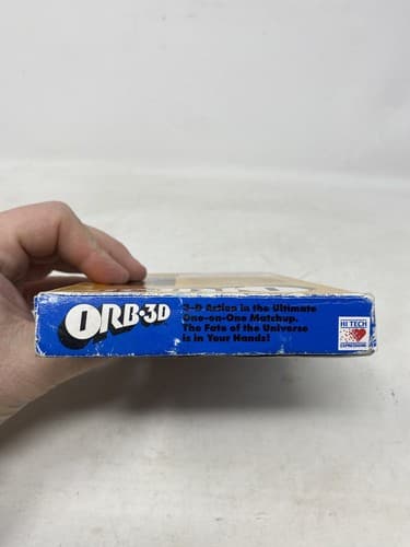 ORB-3D (Nintendo Entertainment System, 1990) GAME+BOX+MANUAL — photo 3