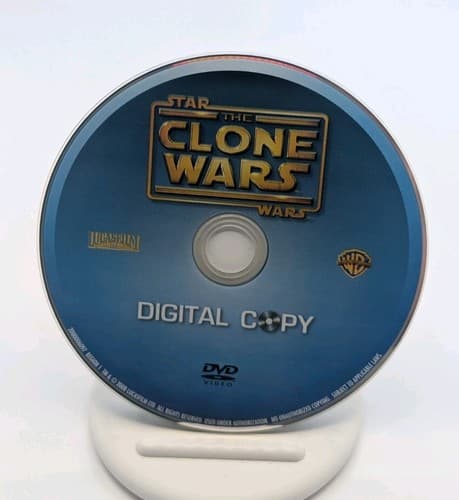 Star Wars: The Clone Wars (Blu-ray Disc, 2008) W/ Digital Copy Disc — photo 2