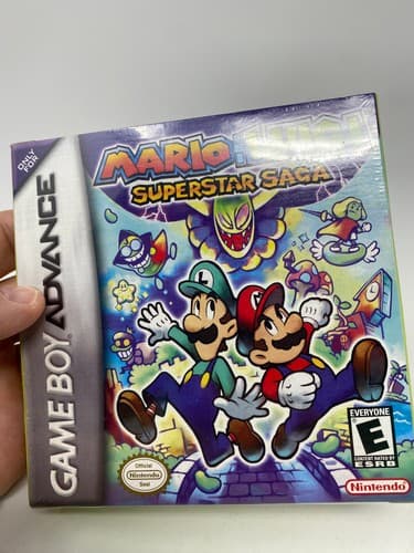 Mario & Luigi Superstar Saga Nintendo Game Boy Advance GBA New Factory Sealed — photo 3