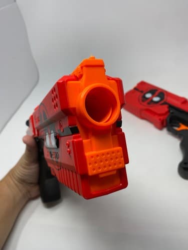 NERF Rival Marvel Deadpool Kronos XVIII-500 Dual Pack Pistols 2017 Working — photo 6