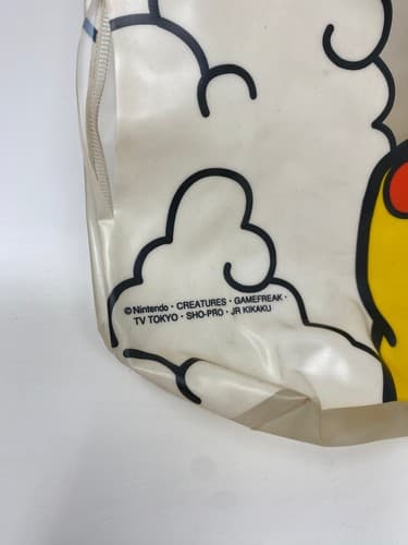 Pokemon Pocket Monsters Cream White Pool Beach Bag Nintendo Creatures Game Freak — photo 2