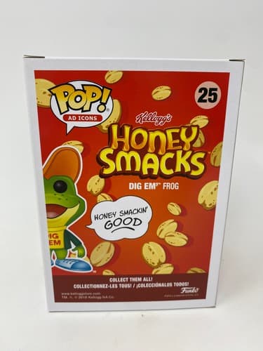 Funko Pop! 2018 Ad Icons Kellogg's Honey Smacks 25 Dig em' Frog Vinyl Figure — photo 5