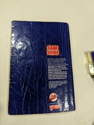 Nintendo NES Galoob Game Genie Video Game Enhancer with Code Book Manual — photo 5