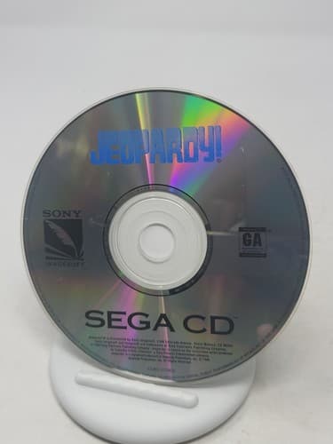 Jeopardy (Sega CD, 1994) Complete In Box CIB - Authentic, Tested, Working — photo 6