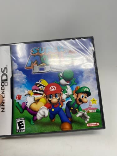 Super Mario 64 DS Nintendo DS NEW SEALED First Print Red Nintendo Logo USA — photo 3