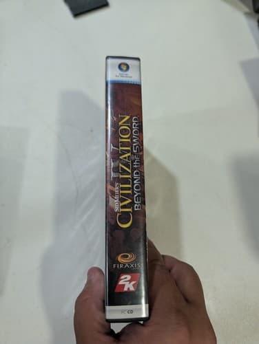Sid Meier's Civilization IV: Beyond the Sword Expansion Pack PC CD, Box + Manual — photo 3