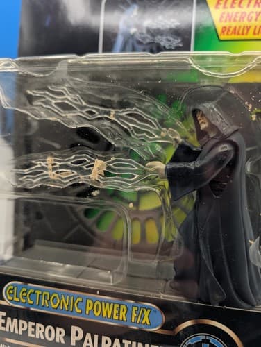 1997 Kenner Star Wars Power Of The Force Emperor Palpatine Electronic POTF — photo 3