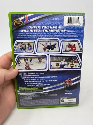 NHL Hitz Pro (Microsoft Original Xbox, 2003) complete CIB Authentic Tested — photo 5