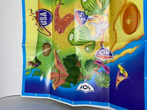 NO GAME - Cruis'n USA N64 Instruction Manual Booklet/Poster Only Nintendo 64 — photo 5
