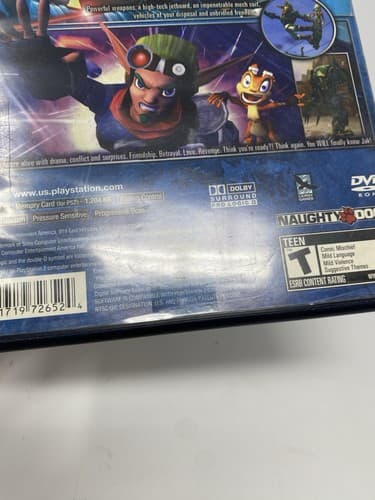 Sony Jak II (PS2, 2003) Naughty Dog, Jak and Daxter Case & Disc Only! — photo 9