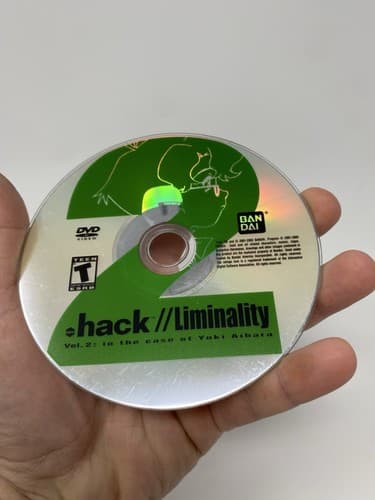.Hack Vol 1 & 2 PS2 Liminality DVD Bonus Disc Set, Dot Hack Discs Only — photo 9