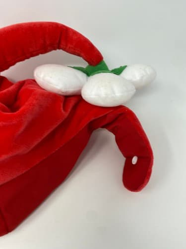 Nintendo Pikmin Red Pikmin Plush Costume Hat White Flower Cosplay Cap — photo 5