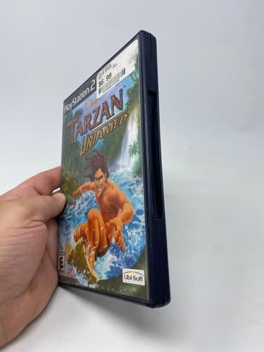 Disney's Tarzan: Untamed (PlayStation 2, 2001) Complete Tested CIB — photo 2