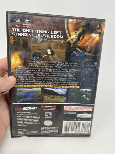FireBlade (Nintendo GameCube, 2003) Game And Case No Manual — photo 7