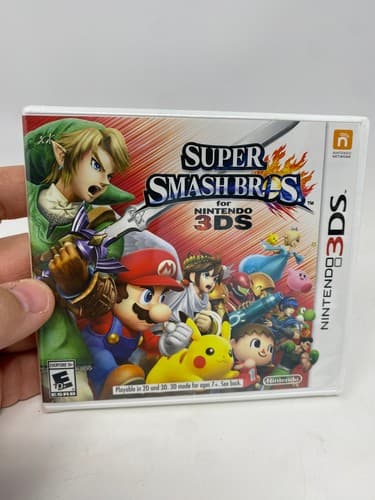 Super Smash Bros Nintendo 3DS NEW Factory Sealed USA 00000