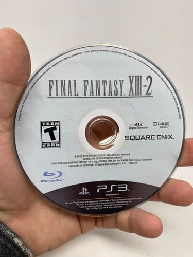 Final Fantasy XIII-2 Sony PS3 Video Game Disc Only Tested and Working