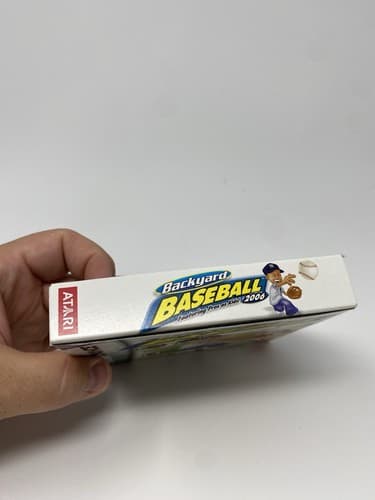 Backyard Baseball (Nintendo Game Boy Advance, 2004) Box Manual Inserts Poster — photo 4