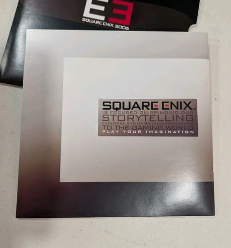 Square Enix 2006 E3 Catalog PlayStation Games Promo Final Fantasy VII Rare Book — photo 3
