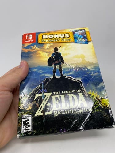 Legend of Zelda Breath of the Wild Starter Pack Explorers Guide Switch BRAND NEW — photo 3