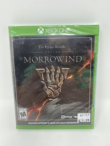 Elder Scrolls Online -- Morrowind (Microsoft Xbox One, 2017) Brand New/Sealed