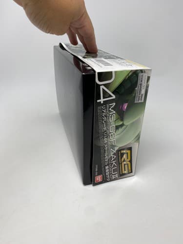 Gundam MS-06F ZAKU II Robot Figure Model Unused Bandai Japan Open Box Sealed — photo 4