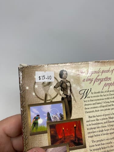 Zanzarah: The Hidden Portal (PC, 2002) NEW Big Box Release Sealed, Never Opened) — photo 9