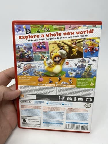 Nintendo Super Mario 3D World Nintendo Wii U Multiplayer Platformer NTSC-U/C — photo 7