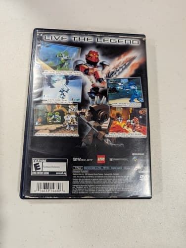 LEGO Bionicle (Sony PlayStation 2, 2003) Tested PS2 Complete — photo 2