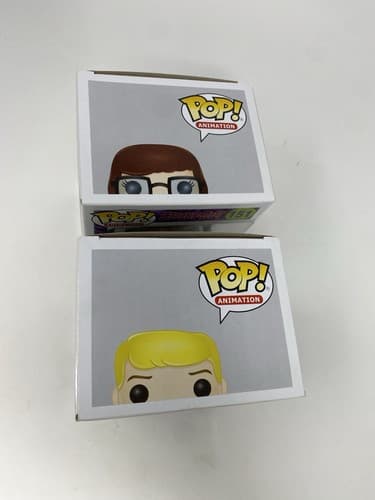 Funko POP! Animation Scooby-Doo Velma Dinkley #151 & Fred Lot Of 2 Vinyl Vaulted — photo 8