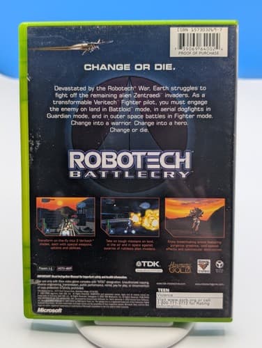 Robotech: Battlecry (Microsoft Xbox, 2002) Complete Tested Working — photo 2