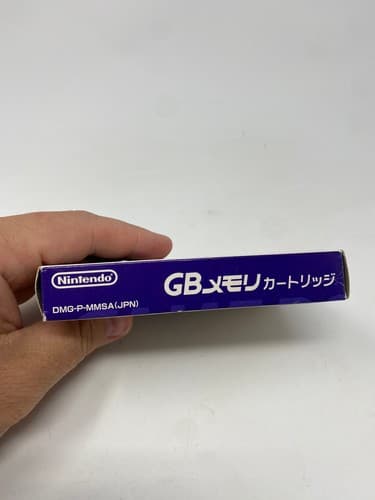 GB MEMORY CARTRIDGE Nintendo Power Japan Game Boy With Box & Manual CIB — photo 4
