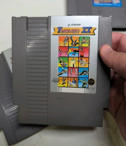 Lot Of 3 NES Carts - Track & Field I & II And World Class Track Meet — photo 5