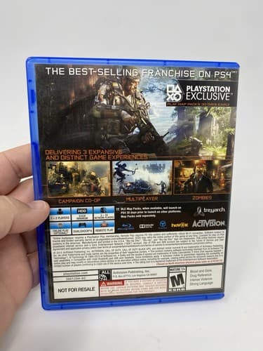 CALL OF DUTY: BLACK OPS III GAME FOR PLAYSTATION 4 PS4, GAME DISC, CASE, ACTIVIS — photo 7