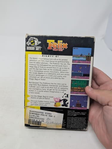 Felix the Cat for NES Nintendo - Game, Box And Manual, Tested — photo 2